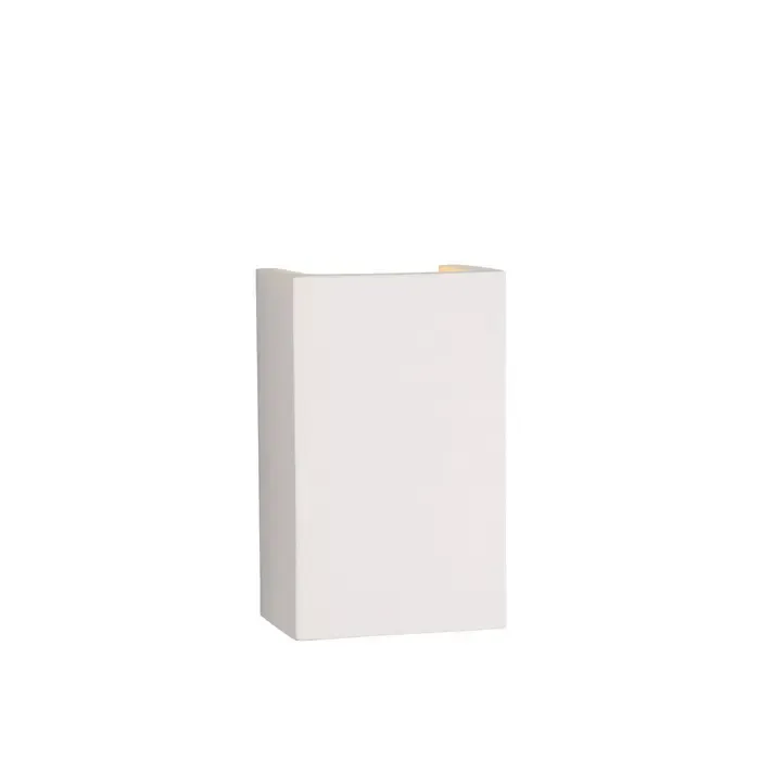 Wandlamp gips wit 1xG9
