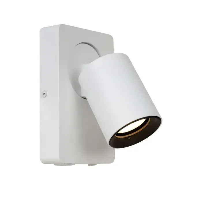 USB oplaadbare wandlamp wit, zwart, zwart staal of goud dimbaar 5W GU10