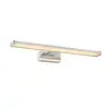 Badkamer wandlamp boven spiegel 40cm mat chroom 8W