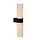 Wandlamp met melkglas badkamer cilinder IP44 2xG9