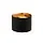 Muurlamp zwart goud gebogen 1xG9 3,5W dimbaar