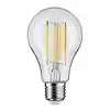 LED lamp 6W dimbaar transparant E27