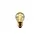 Korte LED lamp E27 3W amber 2200 Kelvin dimbaar