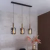 Hanglamp smoke glas 3 x E27