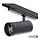 Rail LED spot 3 fase Dali dimbaar 30W CCT 15-55°  wit of zwart