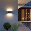 Wandlamp up down binnen of buiten zwart of wit 11,5 of 17,5cm breed