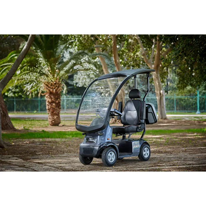 Afikim Scootmobiel Breeze C4 PLUS met overkapping