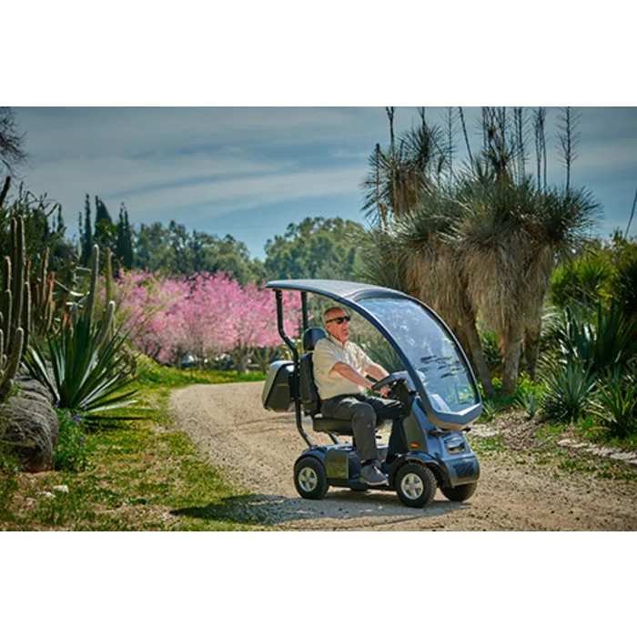 Afikim Scootmobiel Breeze C4 PLUS met overkapping