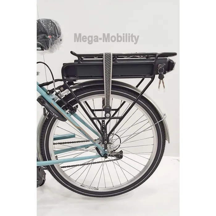 Tri-bike Tweewieltandem met achteraan besturing