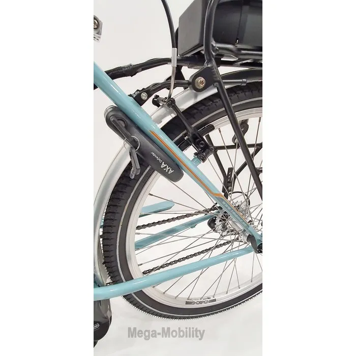 Tri-bike Tweewieltandem met achteraan besturing