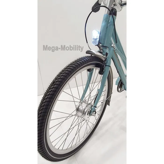 Tri-bike Tweewieltandem met achteraan besturing