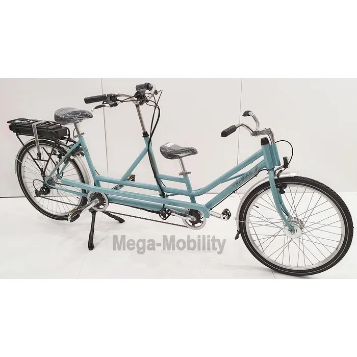 Tri-bike Tweewieltandem met achteraan besturing