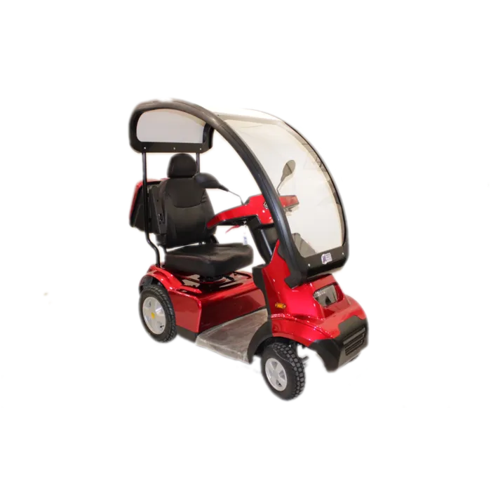 Afikim Scootmobiel Breeze S4 met overkapping