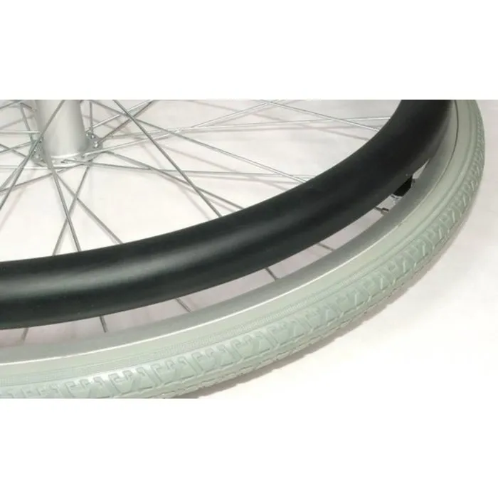 Hoepelovertrek 24 inch Zwart voor Rolstoel – Glad of Ribbel
