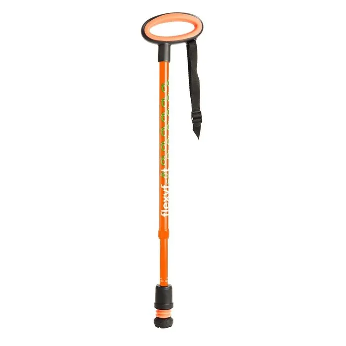 Flexyfoot Wandelstok met ovalen handvat