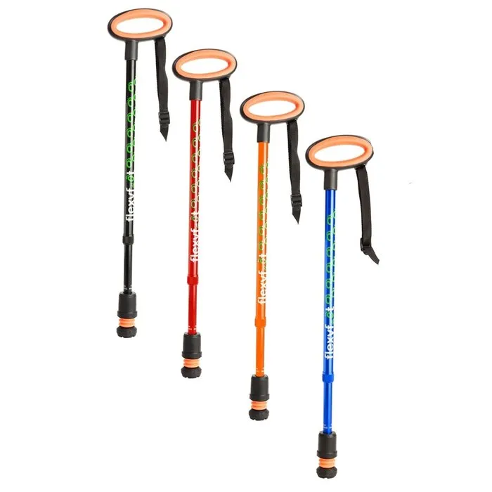 Flexyfoot Wandelstok met ovalen handvat