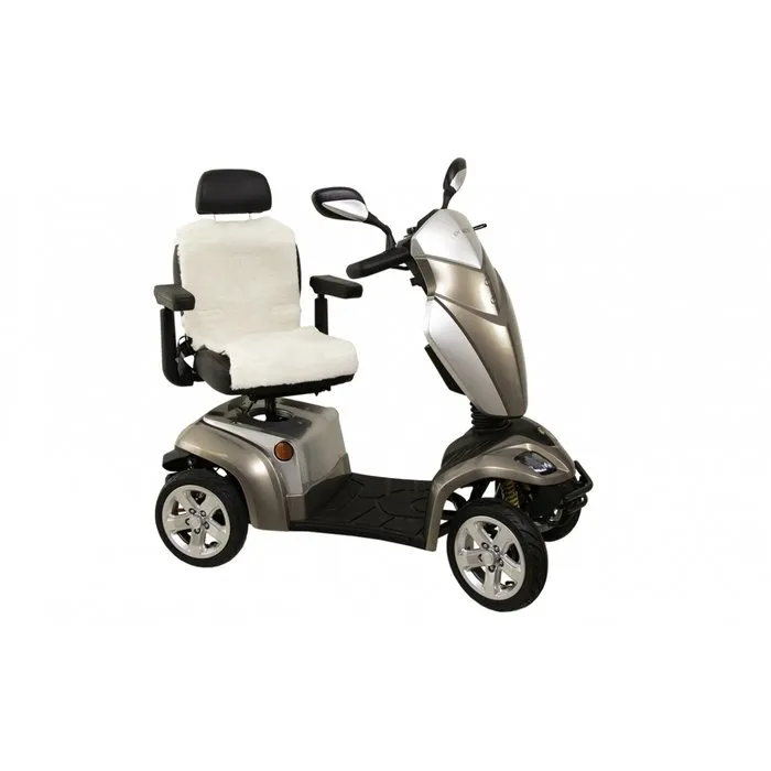 Mega-Mobility Schapenvacht voor rolstoel - rug / zitting