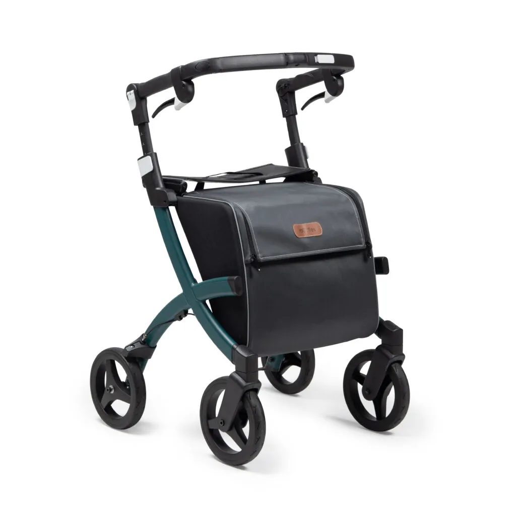Rollz Rollz Flex Lichtgewicht Rollator met Grote Boodschappentas