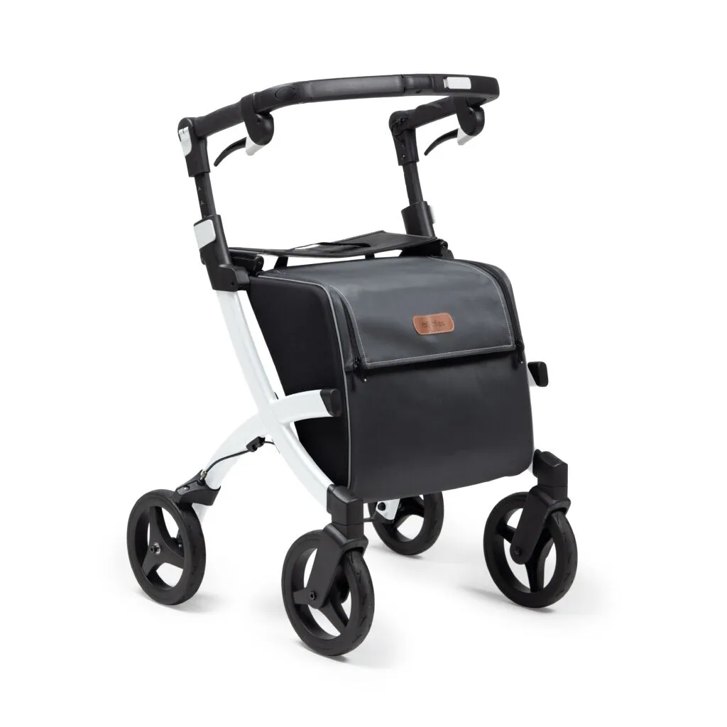 Rollz Rollz Flex Lichtgewicht Rollator met Grote Boodschappentas