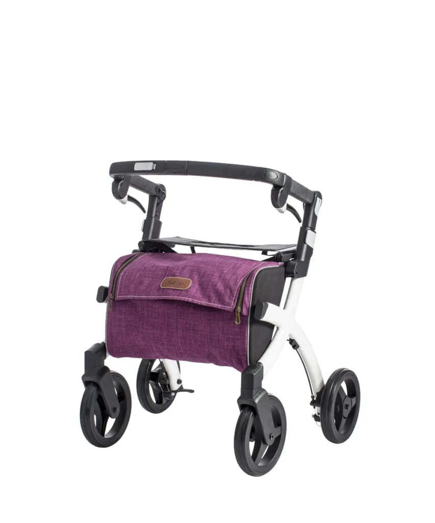 Rollz Rollz Flex Lichtgewicht Rollator met Grote Boodschappentas