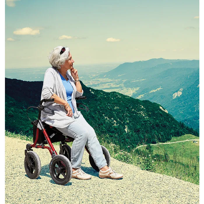 Dietz Rollator Dietz Taima XC Outdoor Met Luchtbanden