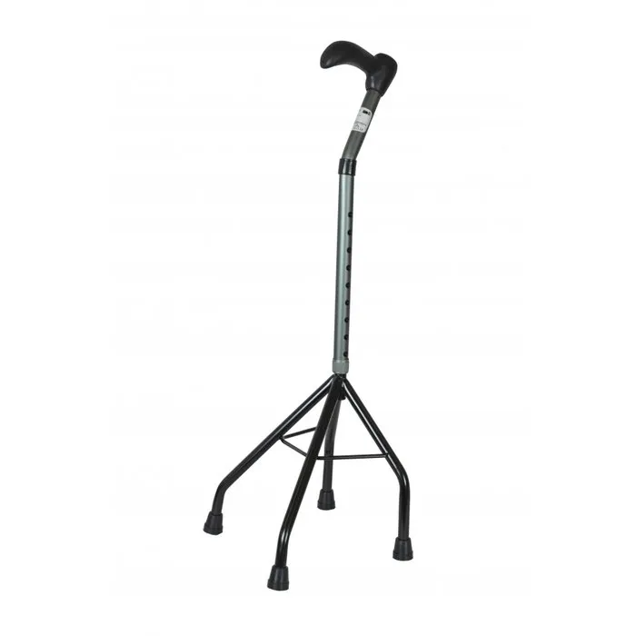 Mega-Mobility Wandelstok vierpoot verstelbaar
