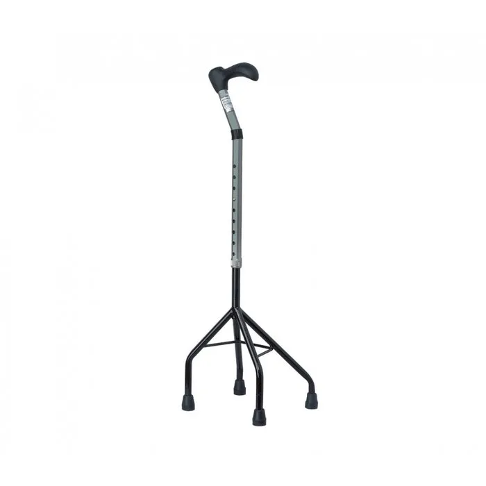 Mega-Mobility Wandelstok vierpoot verstelbaar