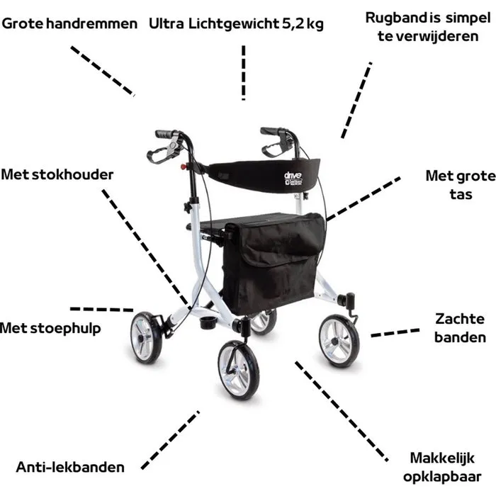 Drive Medical Rollator Nitro SL