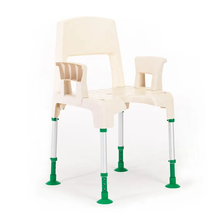 Aquatec Pico Green Douchestoel - Douchekruk