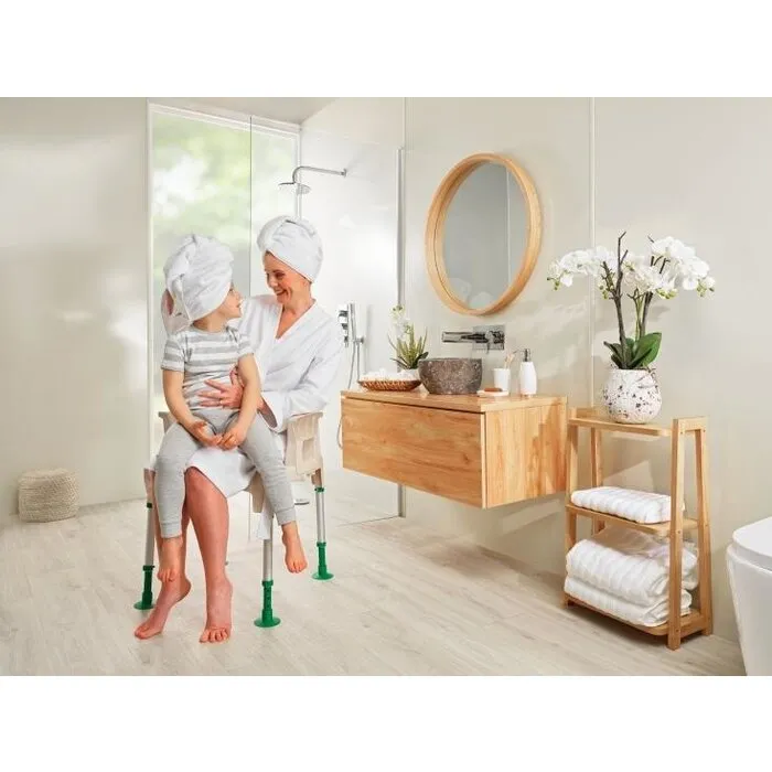 Aquatec Pico Green Douchestoel - Douchekruk