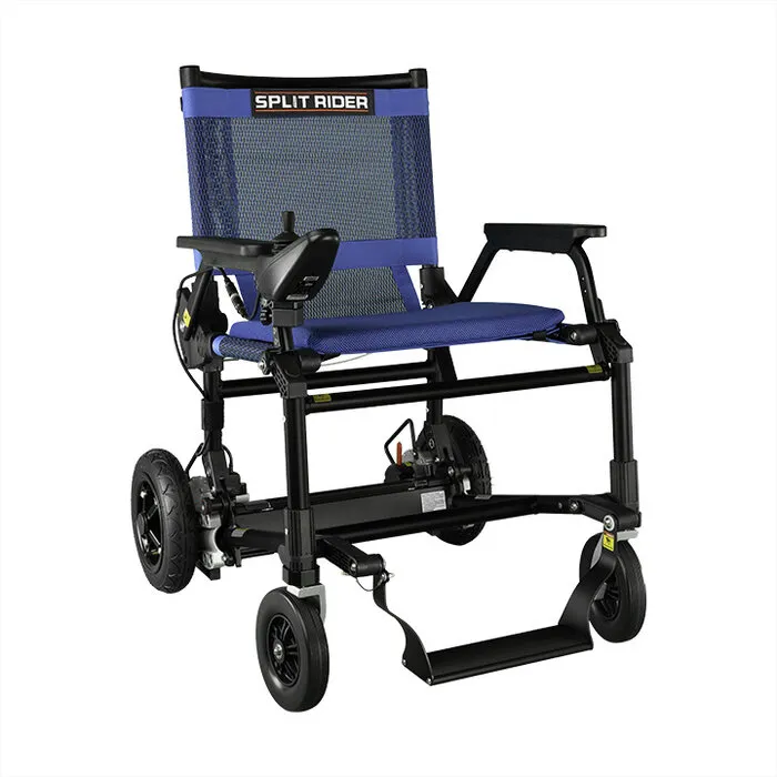 e-Ability SplitRider Black Edition Elektrische Opvouwbare Rolstoel