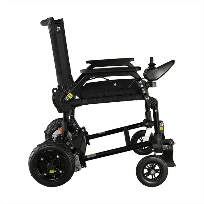 e-Ability SplitRider Black Edition Elektrische Opvouwbare Rolstoel