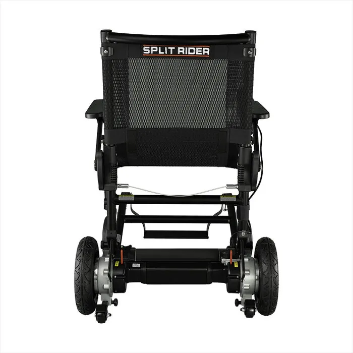 e-Ability SplitRider Black Edition Elektrische Opvouwbare Rolstoel