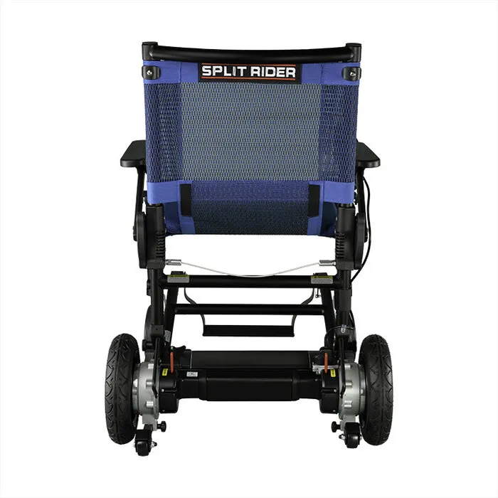 e-Ability SplitRider Black Edition Elektrische Opvouwbare Rolstoel