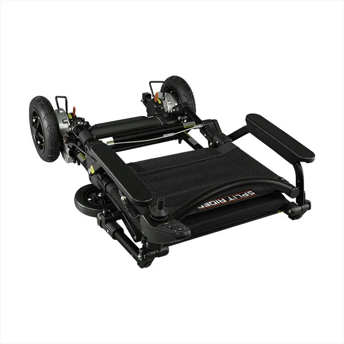 e-Ability SplitRider Black Edition Elektrische Opvouwbare Rolstoel