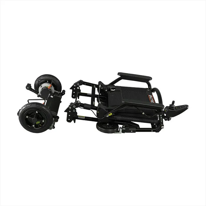 e-Ability SplitRider Black Edition Elektrische Opvouwbare Rolstoel