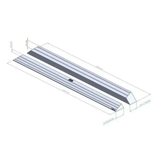 Drempelhulp met ledverlichting