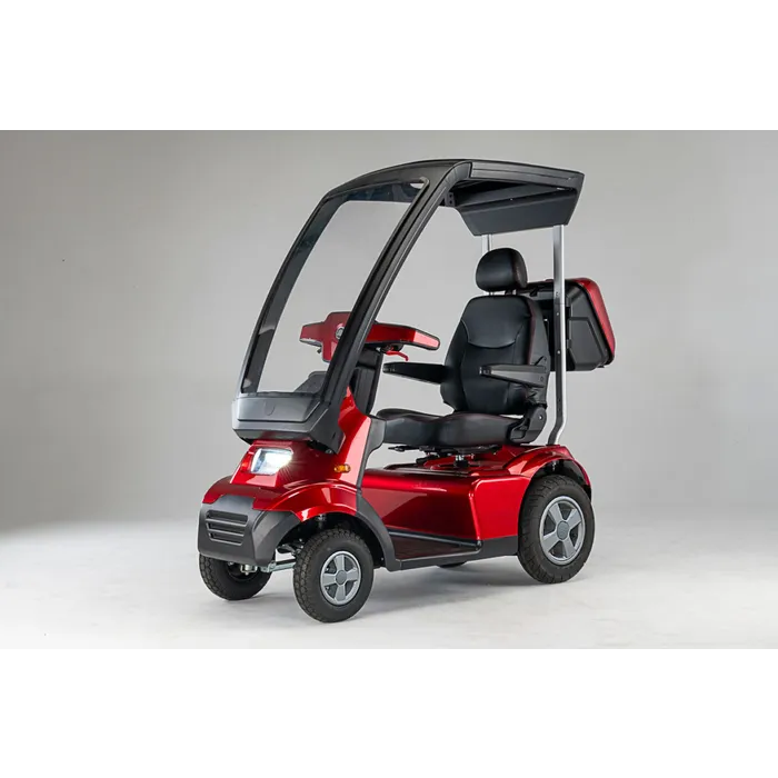 Afikim Scootmobiel Breeze S4 met overkapping