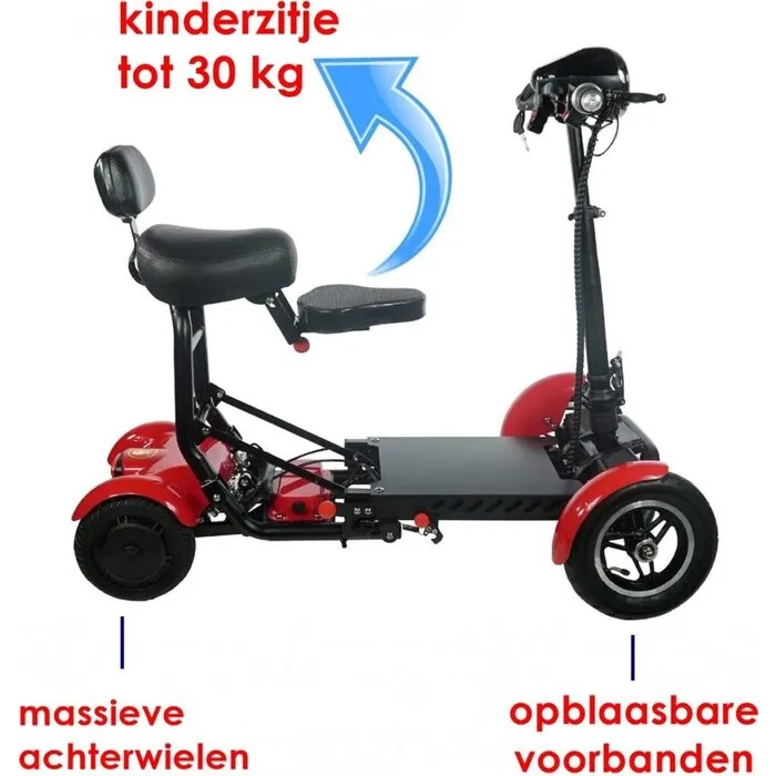 ComfyGO MS3000 Opvouwbare Scootmobiel