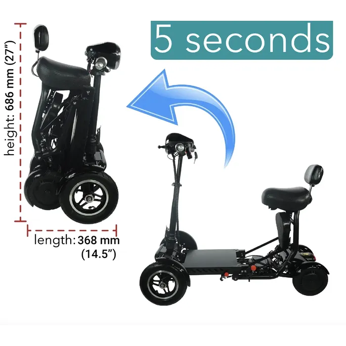ComfyGO MS3000 Opvouwbare Scootmobiel