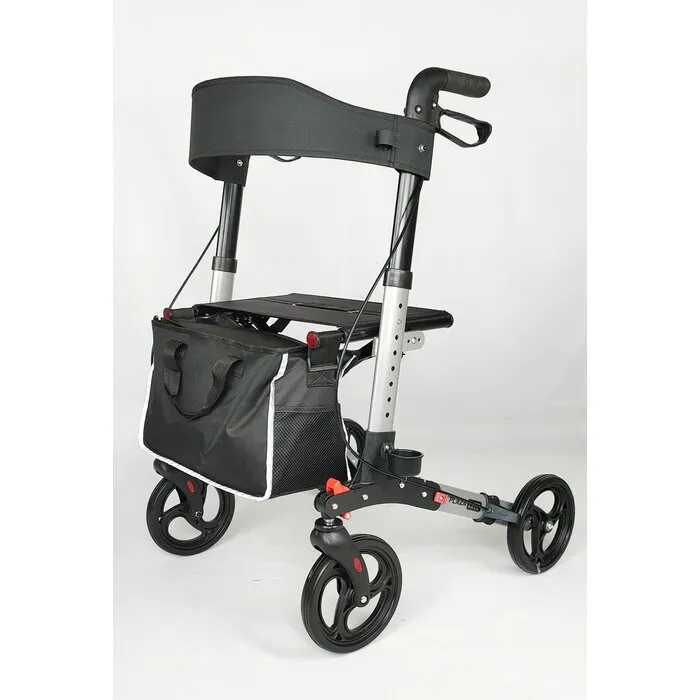 Rollator Plaza Lite Deluxe met soft banden