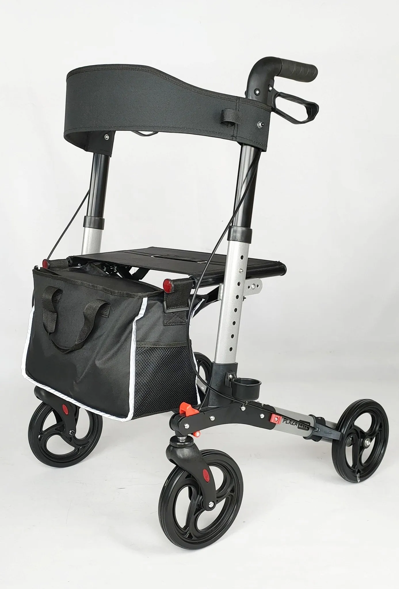 Rollator Plaza Lite Deluxe met soft banden