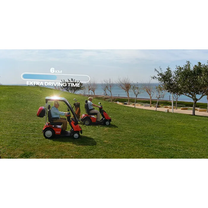 Afikim Scootmobiel Breeze S4 SOLAR