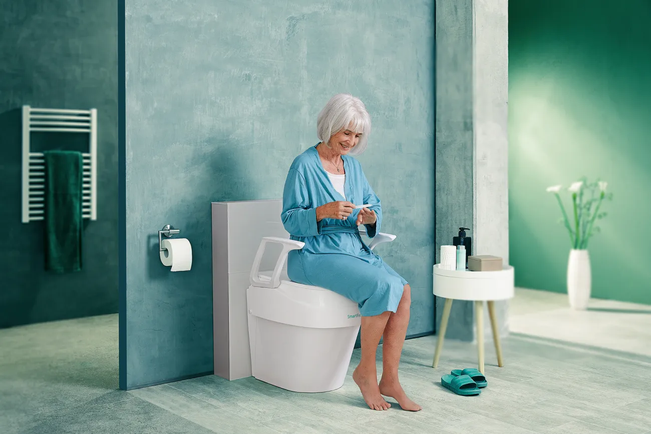 Drive Medical TSE 120 Toiletbrilverhoger met Armleuningen – In Hoogte Verstelbaar