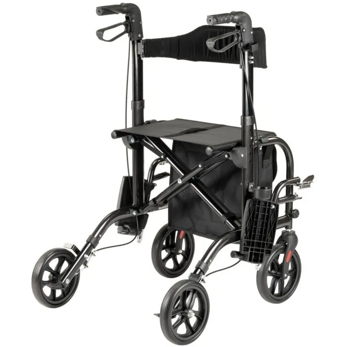 Mega-Mobility Rollator Duo Deluxe - Rollator en rolstoel in één