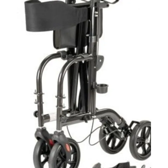 Mega-Mobility Rollator Duo Deluxe - Rollator en rolstoel in één