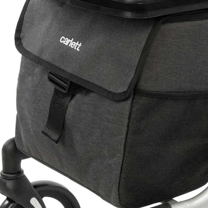 Carlett rollator Lett Walk - Grote boodschappentas