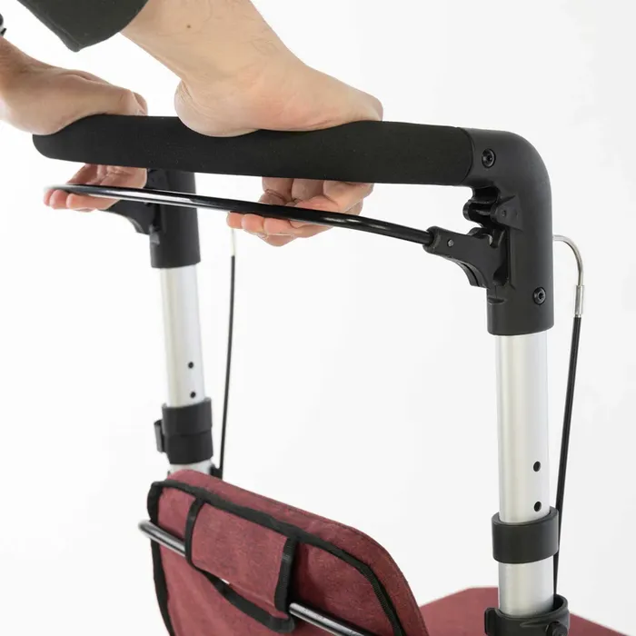 Carlett rollator Lett Go - Grote boodschappentas