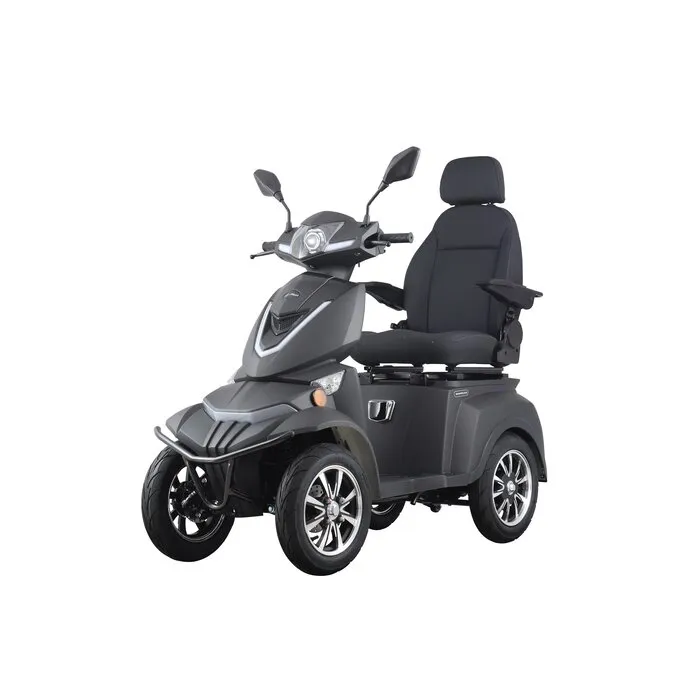 Mega-Mobility Scootmobiel Q4 Zwart Mat
