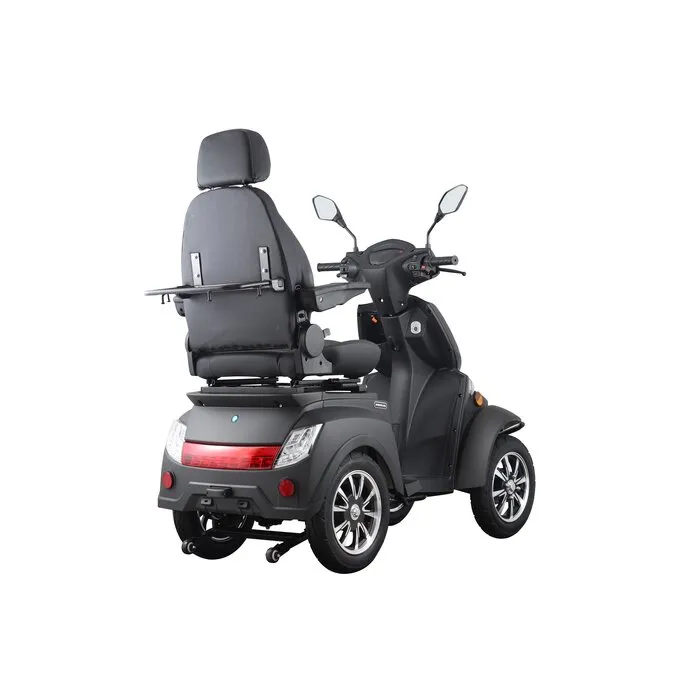Mega-Mobility Scootmobiel Q4 Zwart Mat